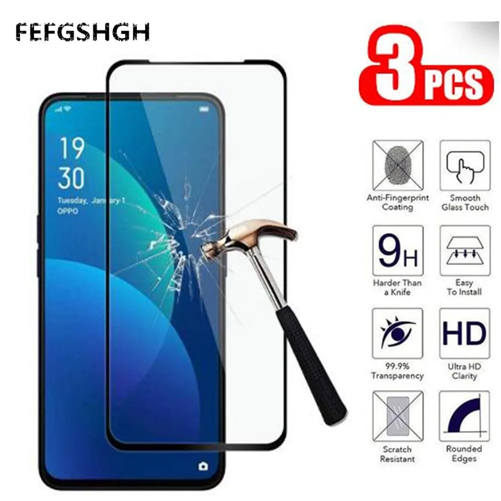 or Oppo F11 Pro Screen Protector for Oppo F11 Pro Full Coverage Screen Guard Tempered Glass HD film for 6.53'' Oppo F 11 Pro
or Oppo F11 Pro Screen Protector for Oppo F11 Pro Full Coverage Screen Guard Tempered Glass HD film for 6.53'' Oppo F 11 Pro