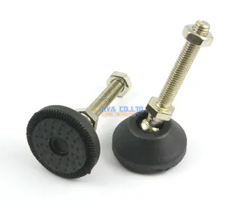 4 Pieces 40mm Swivel Base M8*50mm Adjustable Lathe Leg Articulating Leveling Feet
4 Pieces 40mm Swivel Base M8*50mm Adjustable Lathe Leg Articulating Leveling Feet