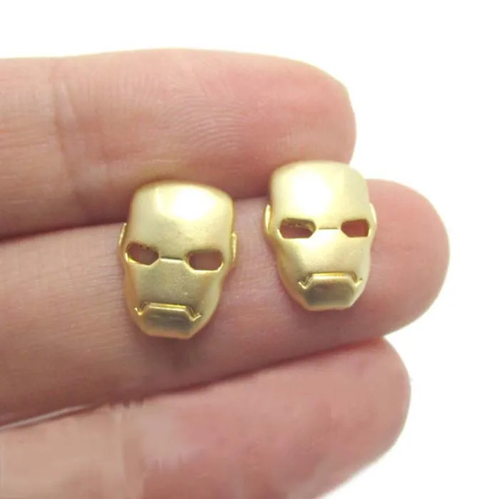 Daisies One Pair Stud Earrings Iron Man Mask Shaped Super Hero Earring For Women Jewelry Girl Couple Bijoux Femme
Daisies One Pair Stud Earrings Iron Man Mask Shaped Super Hero Earring For Women Jewelry Girl Couple Bijoux Femme