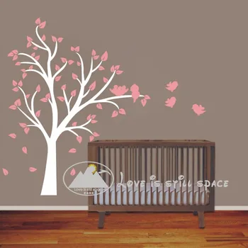 New arrival NEW 180 x150 cm Large Tree and birds Vinyl wall decal stickers for Baby girl Nursery room kids wall art decoration
New arrival NEW 180 x150 cm Large Tree and birds Vinyl wall decal stickers for Baby girl Nursery room kids wall art decoration