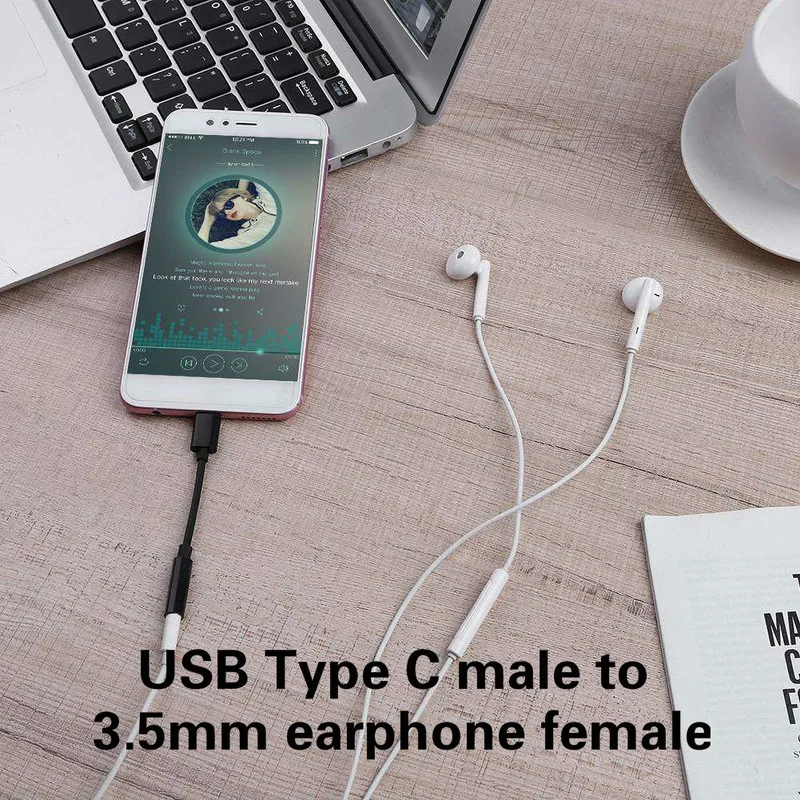 USB-C Type C To 3.5mm Jack Headphone Cable Audio Aux Cable Adapter for Xiaomi Mi Mix2S Mix2 Mi6 Huawei P20 Motorola Audio Cable
USB-C Type C To 3.5mm Jack Headphone Cable Audio Aux Cable Adapter for Xiaomi Mi Mix2S Mix2 Mi6 Huawei P20 Motorola Audio Cable