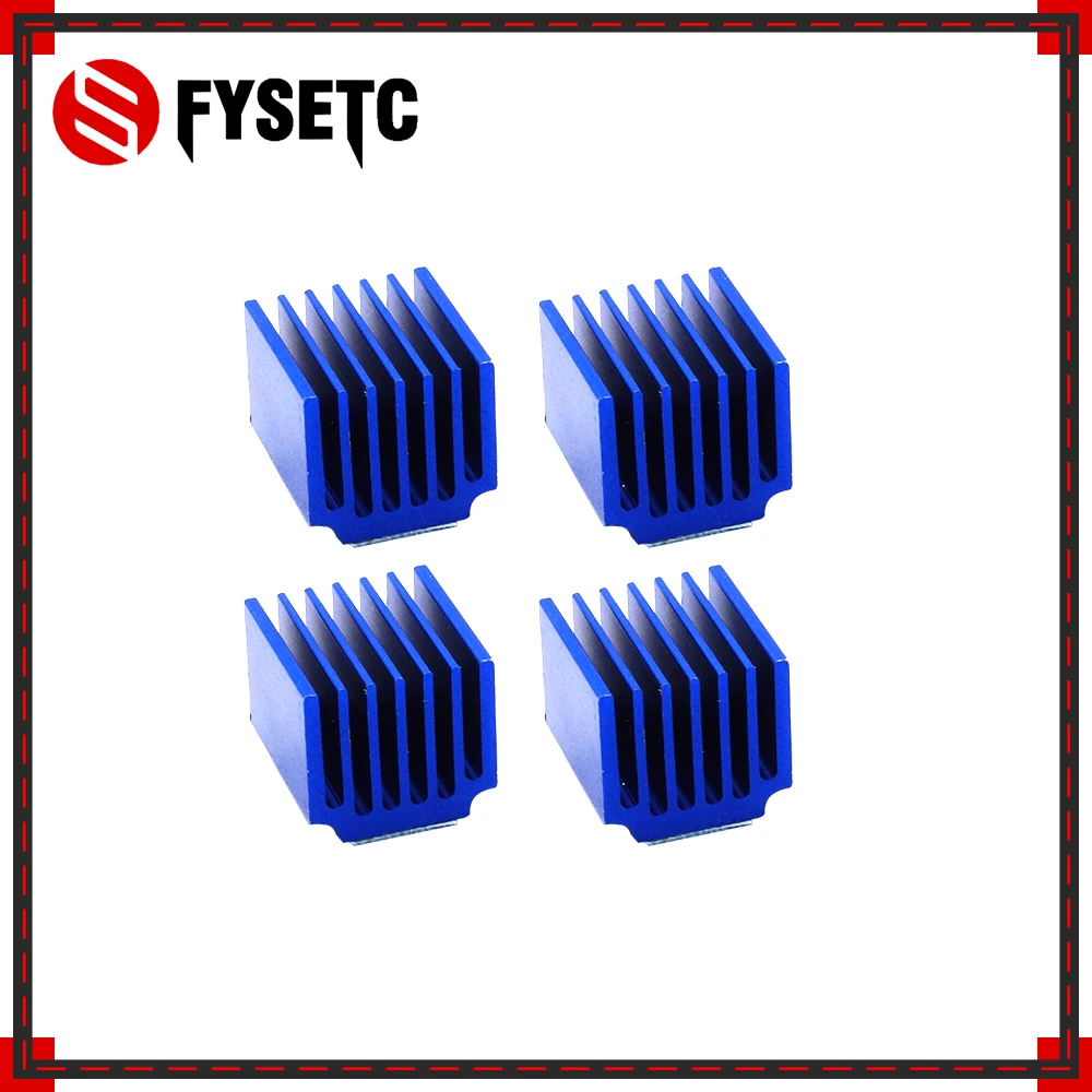 4pcs Blue Raspberry Pi Heatsinks Cooler Aluminum 15*14*13mm With Adhesive For Cooling Raspberry Pi 3 / 2 Model B LV8729/TMC2100
4pcs Blue Raspberry Pi Heatsinks Cooler Aluminum 15*14*13mm With Adhesive For Cooling Raspberry Pi 3 / 2 Model B LV8729/TMC2100