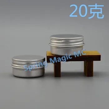 20g Screw thread aluminum case,20ml round silver aluminum Jar,used for lipstick/eye shadow/eyeliner cream jar,Cosmetic container
20g Screw thread aluminum case,20ml round silver aluminum Jar,used for lipstick/eye shadow/eyeliner cream jar,Cosmetic container
