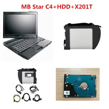 High Quality MB Star C4 SD Connect Compact C4 with Wifi Diagnosis Multiplexer with HDD Software 2020.06 + X201T I5 OBD2 Scanner
High Quality MB Star C4 SD Connect Compact C4 with Wifi Diagnosis Multiplexer with HDD Software 2020.06 + X201T I5 OBD2 Scanner
