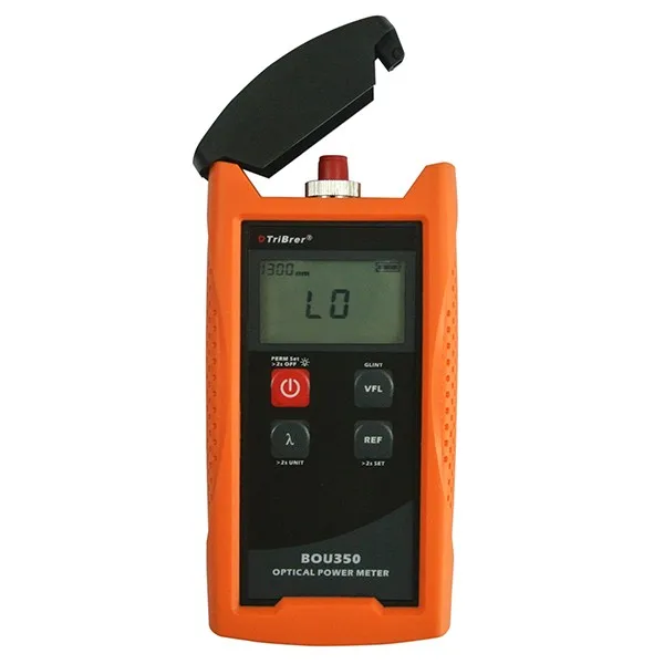 FTTx Optic Fiber Test Tribrer Brand Optical Power Meter BOU350T -70dBm~+10dBm handheld with 6 wavelength
FTTx Optic Fiber Test Tribrer Brand Optical Power Meter BOU350T -70dBm~+10dBm handheld with 6 wavelength