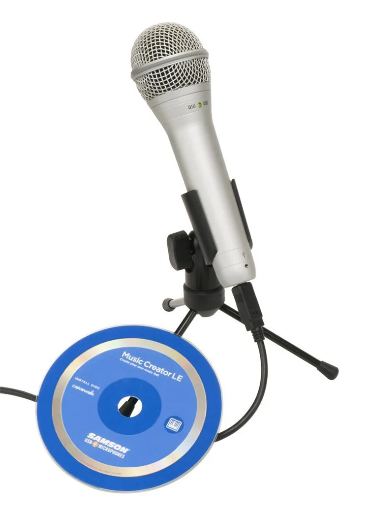samson q1u supercardioid usb dynamic microphone