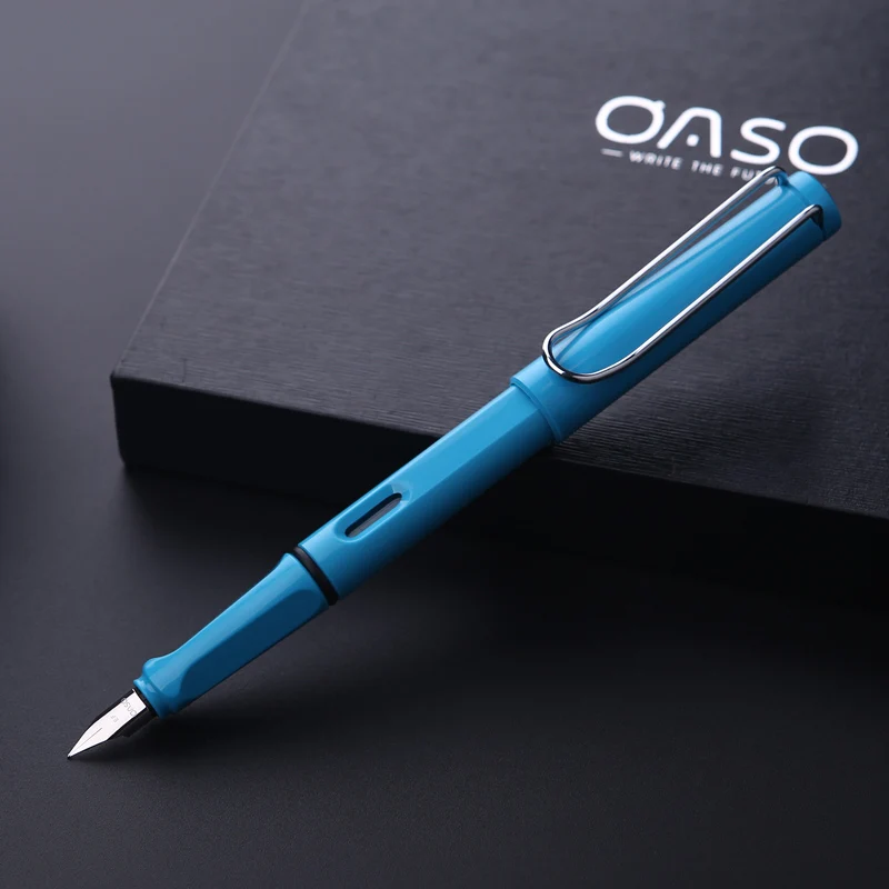Promotion Stationery OASO T7 Luxury Style F Nib Resin Fountain Pen with Bottle Ink Colorful Pens Set for Christmas Gift
Promotion Stationery OASO T7 Luxury Style F Nib Resin Fountain Pen with Bottle Ink Colorful Pens Set for Christmas Gift