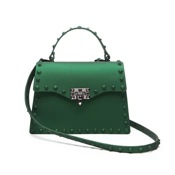 2019 Luxury Rivet Women Messenger Bags Brand PVC Beach Jelly Bag Fashion Ladies Handbags Solid Shoulder Crossbody Bags Female
2019 Luxury Rivet Women Messenger Bags Brand PVC Beach Jelly Bag Fashion Ladies Handbags Solid Shoulder Crossbody Bags Female