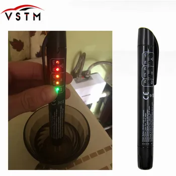 Brake Fluid Liquid Tester Car Brake Liquid Digital Tester For DOT3/DOT4 Automotive Testing 5 LED Car Diagnostic Indicator Pen
Brake Fluid Liquid Tester Car Brake Liquid Digital Tester For DOT3/DOT4 Automotive Testing 5 LED Car Diagnostic Indicator Pen