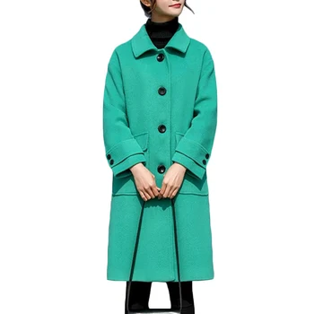 Woolen Coat Women 2019 Autumn Winter Plus size Loose Wool Blends Long Coats Women's Korean Thicken Jackets Coats outerwear F238 
Woolen Coat Women 2019 Autumn Winter Plus size Loose Wool Blends Long Coats Women's Korean Thicken Jackets Coats outerwear F238