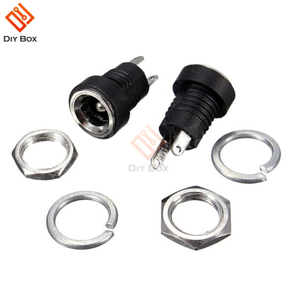10Pcs 3A 12v For DC Power Supply Jack Socket Female Panel Mount Connector 5.5mm 2.1mm Plug Adapter 2 Terminal Types 5.5*2.1
10Pcs 3A 12v For DC Power Supply Jack Socket Female Panel Mount Connector 5.5mm 2.1mm Plug Adapter 2 Terminal Types 5.5*2.1