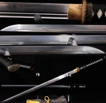 JAPANESE NINJA BATTLE READY SWORD CHOKUTO FOLDED STEEL FULL TANG BLADE VERYSHARP
JAPANESE NINJA BATTLE READY SWORD CHOKUTO FOLDED STEEL FULL TANG BLADE VERYSHARP