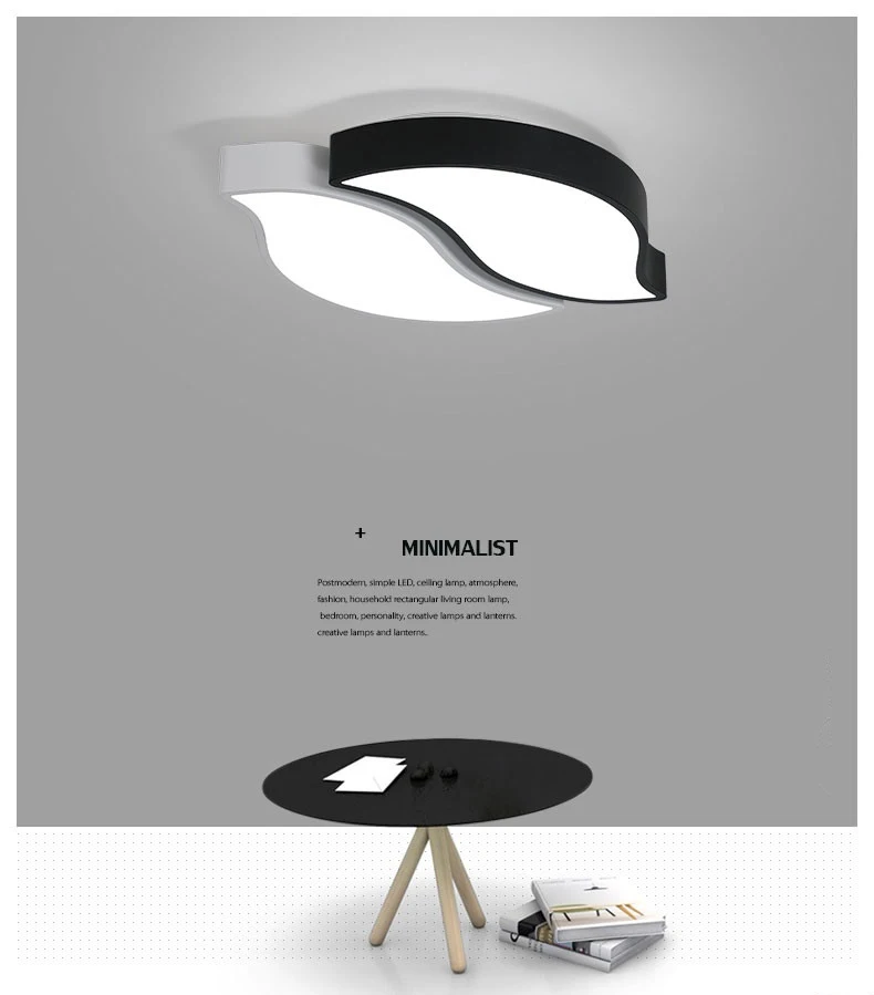 led ceiling light dimmable remote control light fixtures 2