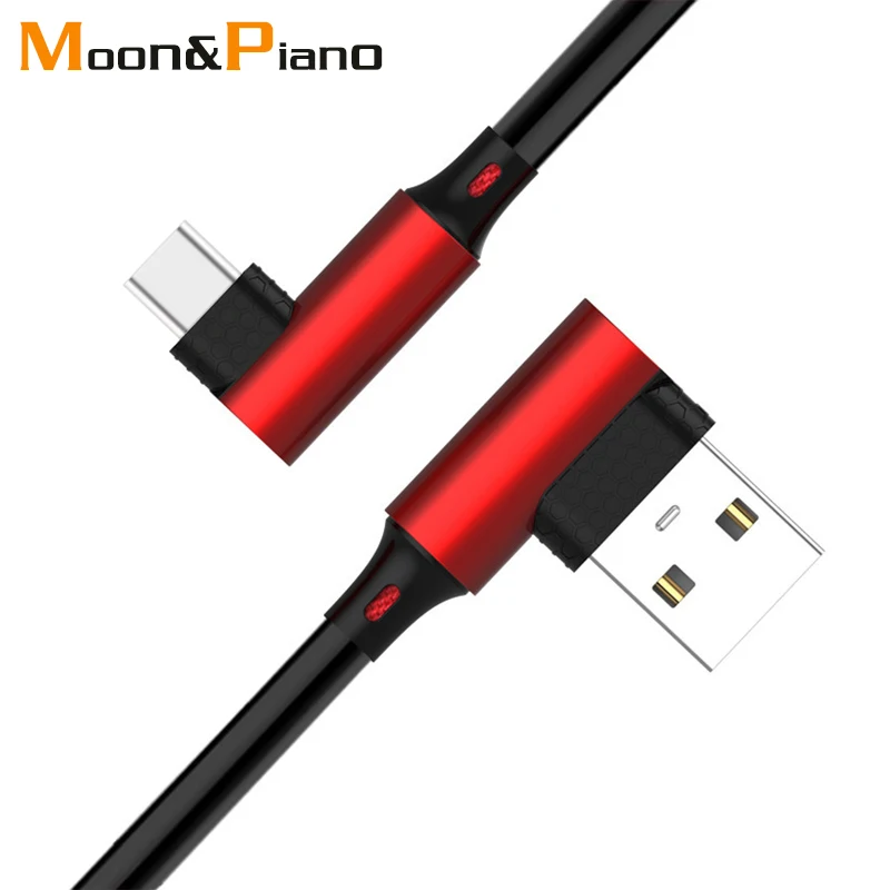 90 degree USB Type C Cable Fast Charging Cord for Switch Samsung S8 iPhone 6s 7 8 Micro USB cables Charger Android Mobile Phone
90 degree USB Type C Cable Fast Charging Cord for Switch Samsung S8 iPhone 6s 7 8 Micro USB cables Charger Android Mobile Phone