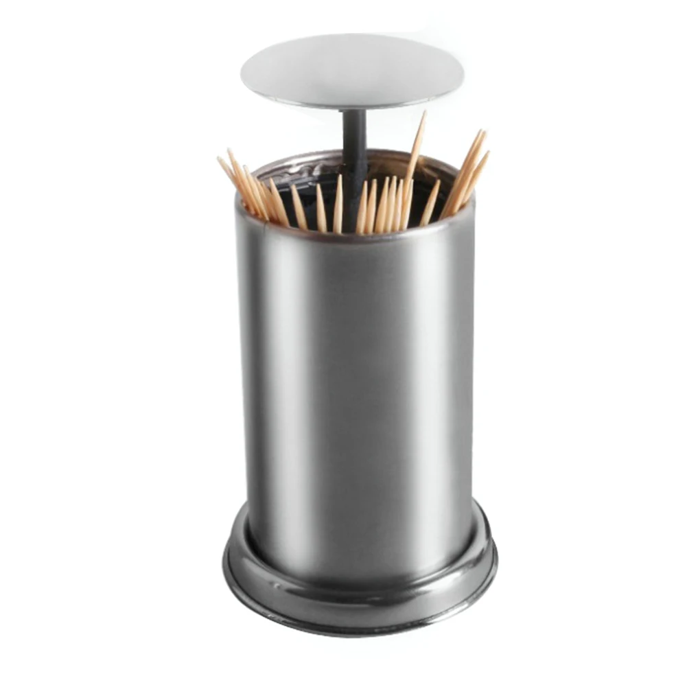 Toothpick Holder Home Accessories Stainless Steel Storage Case Container Dispenser Restaurant Box Automatic Durable Cotton Swab
Toothpick Holder Home Accessories Stainless Steel Storage Case Container Dispenser Restaurant Box Automatic Durable Cotton Swab