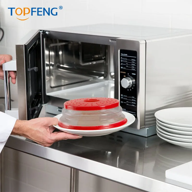 TOPFENG Collapsible Microwave Plate Cover Colander Strainer for Fruit Vegetables,BAP Free and Non-toxic
TOPFENG Collapsible Microwave Plate Cover Colander Strainer for Fruit Vegetables,BAP Free and Non-toxic