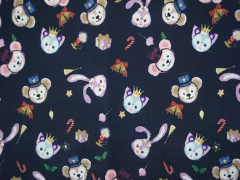 145*90cm cartoon Duffy stellalou Bear Textile Polyester Fabric Patchwork ,curtain. tablecloth, doll, Printed Quilting For Sewing
145*90cm cartoon Duffy stellalou Bear Textile Polyester Fabric Patchwork ,curtain. tablecloth, doll, Printed Quilting For Sewing