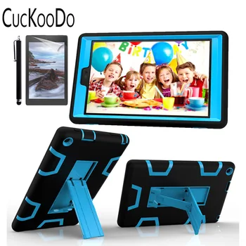 CucKooDo Three-Layer Hybrid Heavy Duty Armor High Impact Resistant Case For Fire HD 8 Tablet (6th Gen, 2016 release) 
CucKooDo Three-Layer Hybrid Heavy Duty Armor High Impact Resistant Case For Fire HD 8 Tablet (6th Gen, 2016 release)