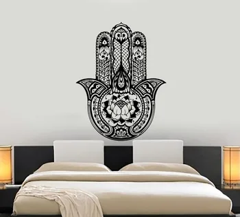 Hand Of Fatima Wall Decal Buddha Yuga Lotus Stickers For Master Bedroom Mandala Flower Hamasa Hand Design Art Mural Decor SYY389
Hand Of Fatima Wall Decal Buddha Yuga Lotus Stickers For Master Bedroom Mandala Flower Hamasa Hand Design Art Mural Decor SYY389