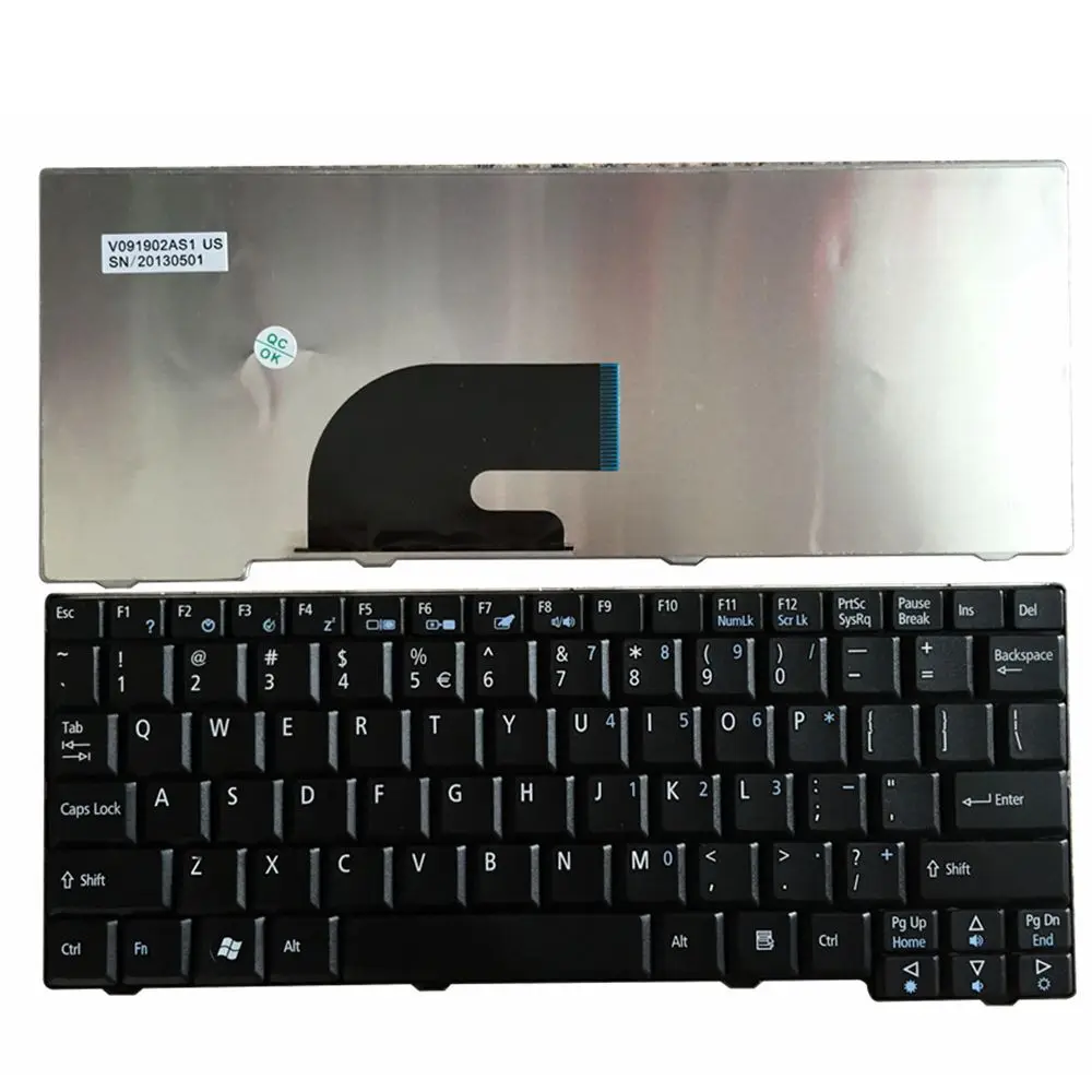 Keyboard for Acer for Aspire One ZG5 D150 A150 A150L ZA8 ZG8 D210 D250 A110 Emachines EM250 US keyboard BLACK
Keyboard for Acer for Aspire One ZG5 D150 A150 A150L ZA8 ZG8 D210 D250 A110 Emachines EM250 US keyboard BLACK