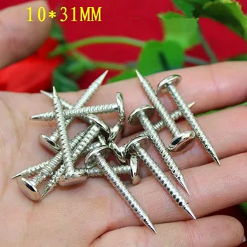 100Pcs White Iron Upholstery Nail Antique Jewelry Case Box Sofa Decorative Tack Stud Pushpin Decorative Furniture Nails 10*28mm
100Pcs White Iron Upholstery Nail Antique Jewelry Case Box Sofa Decorative Tack Stud Pushpin Decorative Furniture Nails 10*28mm