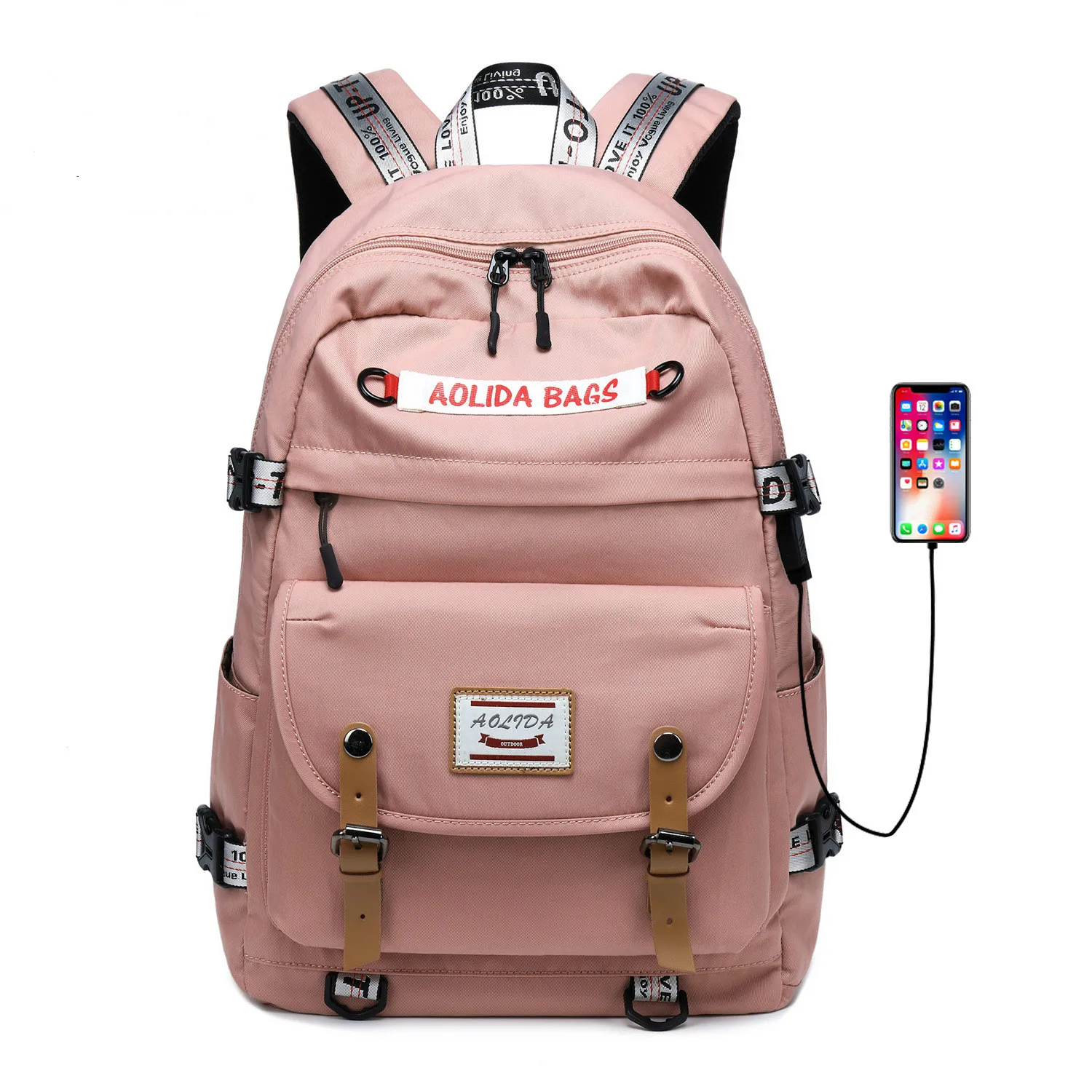 2019 new trend Korean version of large capacity waterproof backpack multifunction USB charging interface fashion student bag
2019 new trend Korean version of large capacity waterproof backpack multifunction USB charging interface fashion student bag