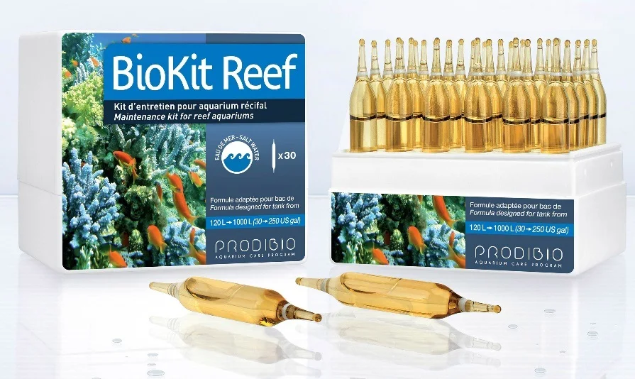 PRODIBIO BioKit Reef 30 vials Bio Digest BIOPTIM IODI+ BOOSTER 5 in 1 for Saltwater Aquarium Free Shipping
PRODIBIO BioKit Reef 30 vials Bio Digest BIOPTIM IODI+ BOOSTER 5 in 1 for Saltwater Aquarium Free Shipping