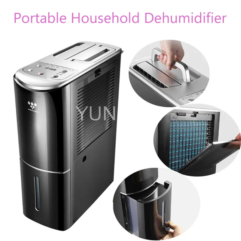 3.5L Safe Effective Air Filtration Visual Water Level Window Design Dehumidified Operating Dehumidifier in Black DM1211
3.5L Safe Effective Air Filtration Visual Water Level Window Design Dehumidified Operating Dehumidifier in Black DM1211
