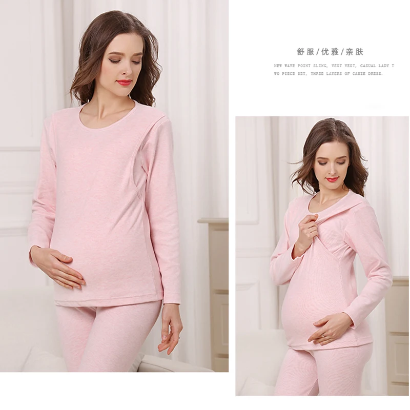 Women's Breastfeeding Pajama Cotton Long Sleeve Maternity Nursing Pajamas Set Nightgrown Sleepwear Pregnancy Pyjamas Autumn
Women's Breastfeeding Pajama Cotton Long Sleeve Maternity Nursing Pajamas Set Nightgrown Sleepwear Pregnancy Pyjamas Autumn