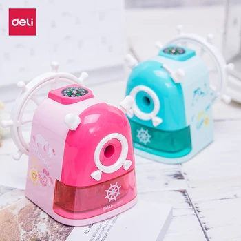 Deli Magic Ship Mechanical Pencil Sharpener Cartoon Compass Pencil Sharpener Creative Hand-Rolled Pencil Sharpener Study Supply
Deli Magic Ship Mechanical Pencil Sharpener Cartoon Compass Pencil Sharpener Creative Hand-Rolled Pencil Sharpener Study Supply