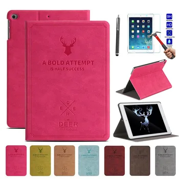 XSKEMP Premium PU Leather Case For iPad 9.7 2017 A1822 A1823 Magnetic Wake Up & Sleep Smart Tablet Cover + Tempered Glass Film
XSKEMP Premium PU Leather Case For iPad 9.7 2017 A1822 A1823 Magnetic Wake Up & Sleep Smart Tablet Cover + Tempered Glass Film