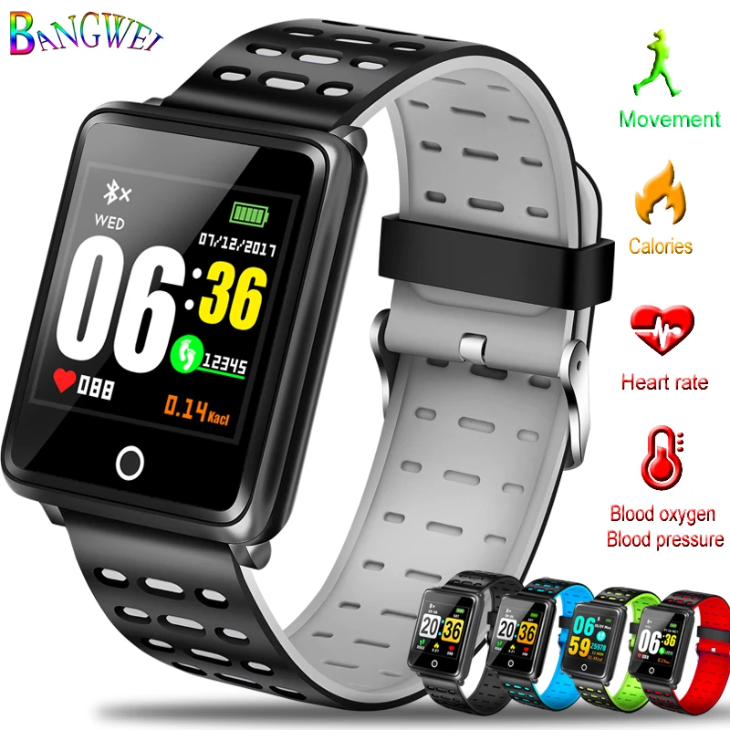 BANGWEI Smartwatch Waterproof Sports For Android / IOS With Heart Rate Monitor Blood Pressure Functions Smart Watch Men
BANGWEI Smartwatch Waterproof Sports For Android / IOS With Heart Rate Monitor Blood Pressure Functions Smart Watch Men