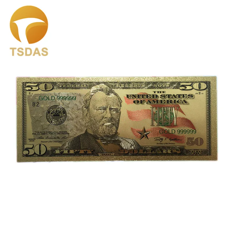 Colored US Banknotes $50 Dollars American Gold Banknote Bill Fake Money Replica For Collection 10Pcs/Set Drop Ship
Colored US Banknotes $50 Dollars American Gold Banknote Bill Fake Money Replica For Collection 10Pcs/Set Drop Ship