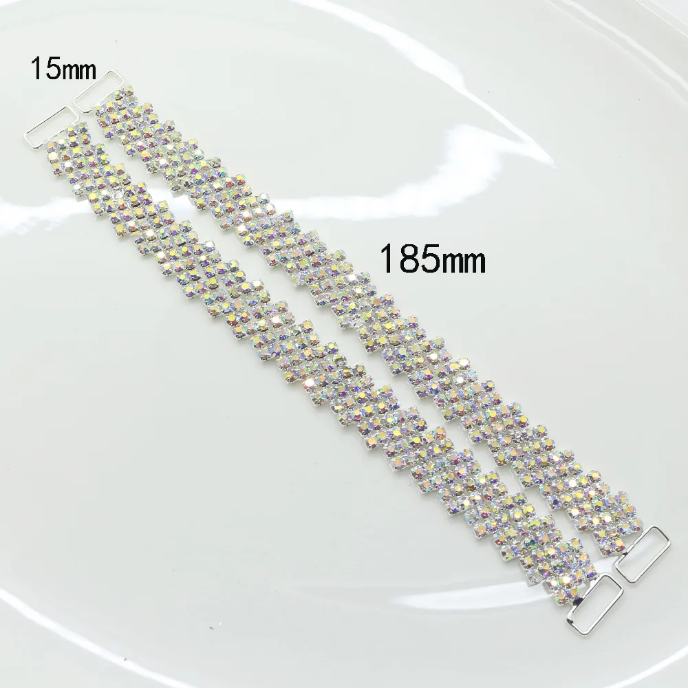 Fashion 4 Pcs/lot 185MM shiny AB color Bikini Rhinstone connector/ buckle brass metal chain for swimming wear bikini decorstion
Fashion 4 Pcs/lot 185MM shiny AB color Bikini Rhinstone connector/ buckle brass metal chain for swimming wear bikini decorstion