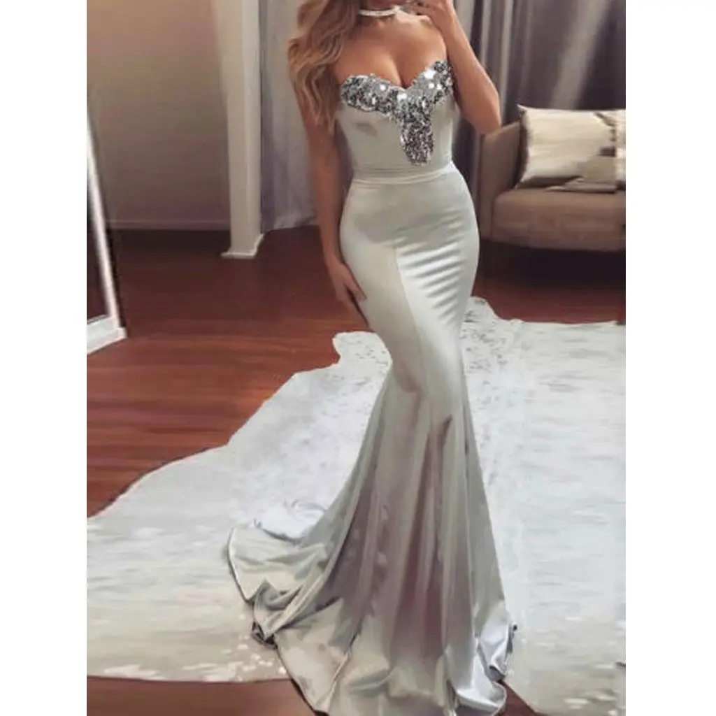 2018 Brand New Women's Summer Long Sexy Sheath Sleeveless Sequin Bodycon Party Cocktail Ladies Dress
2018 Brand New Women's Summer Long Sexy Sheath Sleeveless Sequin Bodycon Party Cocktail Ladies Dress