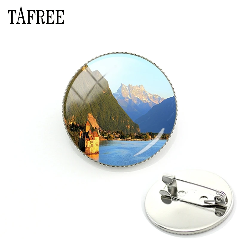 TAFREE Classic Style Alps Mountains & River Brooch Pins Peaceful Picture Badges Beautiful Jewelry FA685
TAFREE Classic Style Alps Mountains & River Brooch Pins Peaceful Picture Badges Beautiful Jewelry FA685