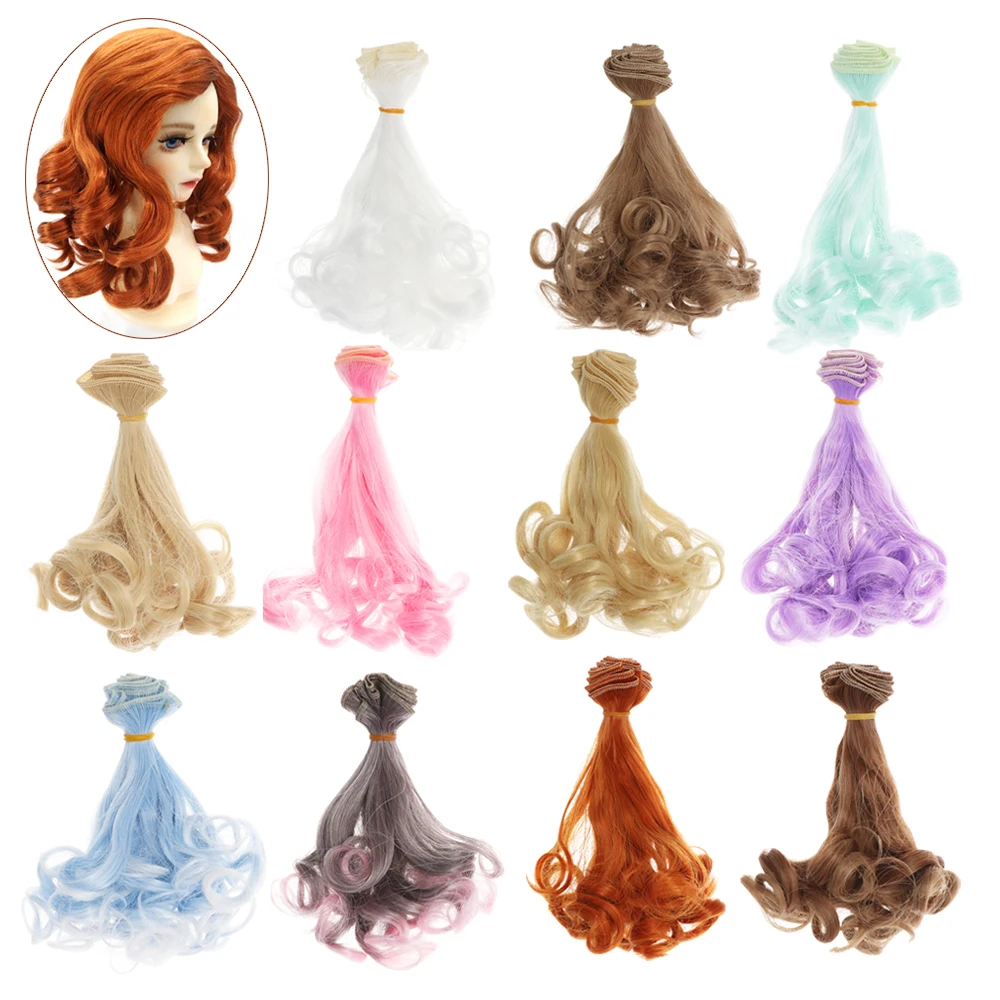 Fashion DIY 15*100cm Mini Tresses Curly Wigs High-Temperature Material Straight Hair Wig For BJD Doll Accessories Kids Gifts
Fashion DIY 15*100cm Mini Tresses Curly Wigs High-Temperature Material Straight Hair Wig For BJD Doll Accessories Kids Gifts