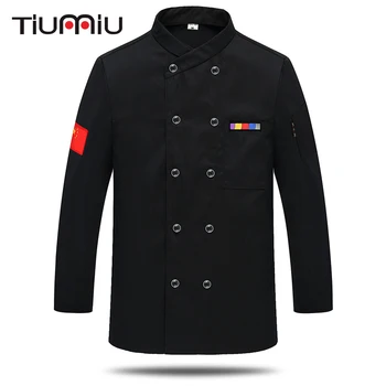 7 Colors M-3XL Unisex Chinese Restaurant Chef Work Uniforms Bakery Kitchen Work Wear Clothes Long Sleeve Breathable Cook Jackets
7 Colors M-3XL Unisex Chinese Restaurant Chef Work Uniforms Bakery Kitchen Work Wear Clothes Long Sleeve Breathable Cook Jackets