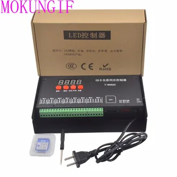 Mokungif T8000AC led pixel module controller up to 128MB -2GB SD card T-8000ACWS2801,WS2811,6803,8806 IC max control 8192 pixels
Mokungif T8000AC led pixel module controller up to 128MB -2GB SD card T-8000ACWS2801,WS2811,6803,8806 IC max control 8192 pixels