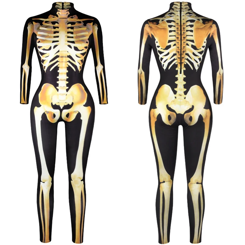 Sportswear for women fitness jumpsuit long sleeve sporty overalls 3D skull print gym women's sports overalls yoga jumpsuit
Sportswear for women fitness jumpsuit long sleeve sporty overalls 3D skull print gym women's sports overalls yoga jumpsuit
