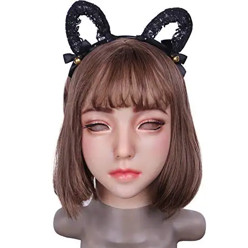 (Emily)Crossdress Soft Silicone Realistic Female Face Sweet Girl Full Head Eyung Mask Crossdresser DOLL Mask
(Emily)Crossdress Soft Silicone Realistic Female Face Sweet Girl Full Head Eyung Mask Crossdresser DOLL Mask