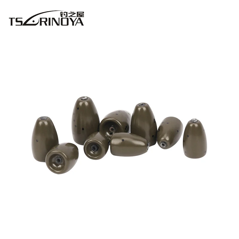 Tsurinoya 3.5g 5.3g 7g Tungsten Bullet Fishing Sinker Accessory Tool Lead Tackle Peche | Спорт и развлечения