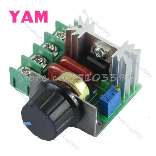 2000W SCR Voltage Regulator Dimming Dimmers Speed Controller Thermostat AC 220V M12 dropship
2000W SCR Voltage Regulator Dimming Dimmers Speed Controller Thermostat AC 220V M12 dropship