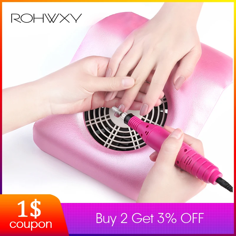 ROHWXY 30W Nail Dust Collector Manicure Set Machine UV Gel Nail Polish Cleaner Manicure Tools Vacuum Cleaner For Nail Art Dust
ROHWXY 30W Nail Dust Collector Manicure Set Machine UV Gel Nail Polish Cleaner Manicure Tools Vacuum Cleaner For Nail Art Dust