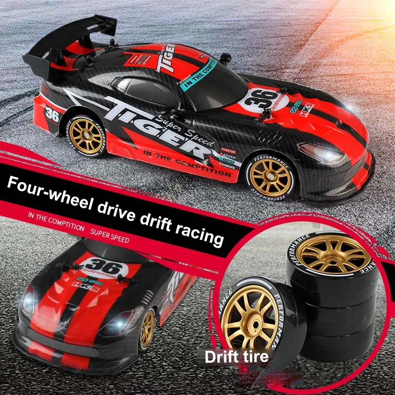 1 Pcs RC Drift Car Cool LED Light USB Charging 2.4G High Speed Remote Control Racing AN88
1 Pcs RC Drift Car Cool LED Light USB Charging 2.4G High Speed Remote Control Racing AN88
