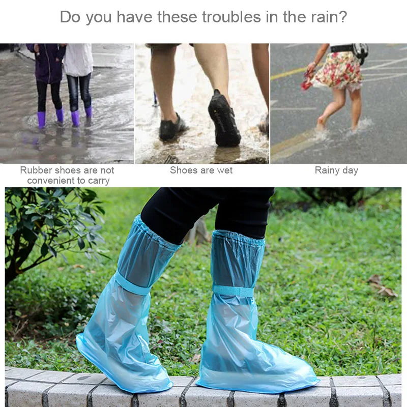 1 Pair Rain Shoes Boots Cover Waterproof Anti-Slip Durable for Women Men Outdoor KH889
1 Pair Rain Shoes Boots Cover Waterproof Anti-Slip Durable for Women Men Outdoor KH889