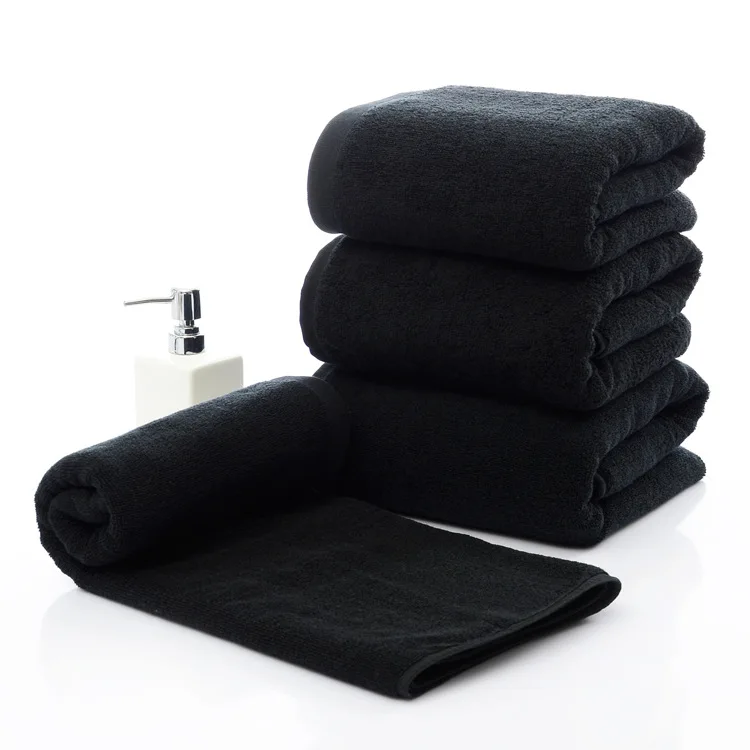 Black Cotton Terry Towels Cotton Face Towel Bath Towels For Adults 70*140cm/35*75cm Bathroom Towels
Black Cotton Terry Towels Cotton Face Towel Bath Towels For Adults 70*140cm/35*75cm Bathroom Towels