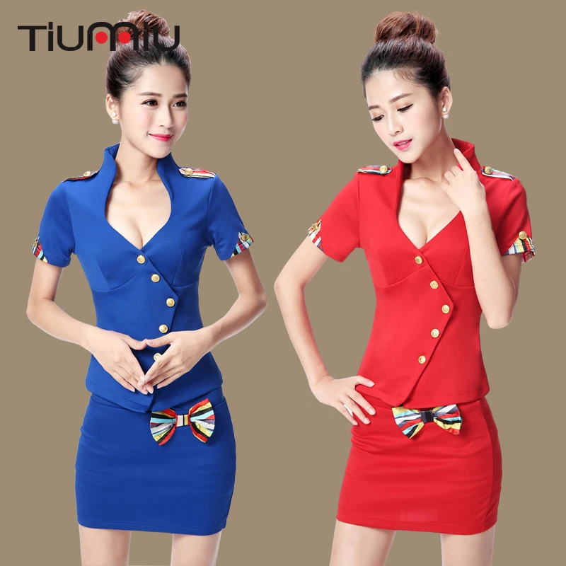 S-4XL Plus Size Women Sexy Aviation Uniforms Bodysuit Shirt Mini Skirt Short-sleeved KTV Nightclub Sauna Therapy Workwear Suit
S-4XL Plus Size Women Sexy Aviation Uniforms Bodysuit Shirt Mini Skirt Short-sleeved KTV Nightclub Sauna Therapy Workwear Suit