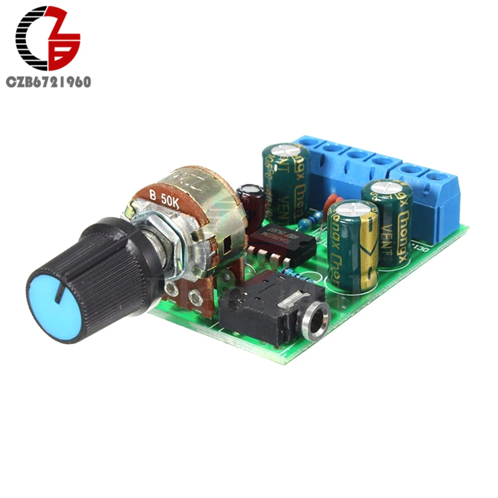 TDA2822M 2.0 Stereo Audio Amplifier Board Dual Channel AMP AUX Amplifier Board Module Volume Control Switch DC 1.8-12V for Home
TDA2822M 2.0 Stereo Audio Amplifier Board Dual Channel AMP AUX Amplifier Board Module Volume Control Switch DC 1.8-12V for Home