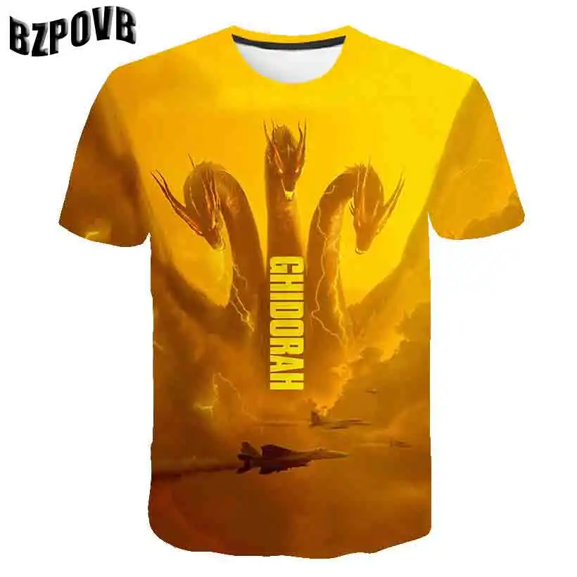 Original godzilla movie peripheral monster king brand animation peripheral large size men's T-shirt souvenir shirt
Original godzilla movie peripheral monster king brand animation peripheral large size men's T-shirt souvenir shirt